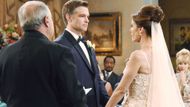Daniel Cosgrove as Aiden with Kristian Alfono's Hope on Days of our Lives | Image: JPI